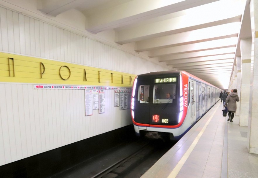 Жалюзи на Таганско-Краснопресненской линии метро